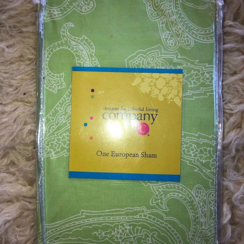 COMPANY C EURO pillow sham/New/26"